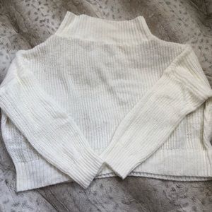 Expirations off the shoulder sweater